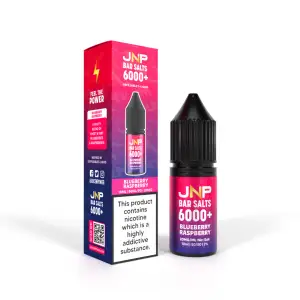 Blueberry Raspberry Nic Salt E liquid by JNP Bar Salts 6000 10ml 